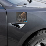 Stop When You Done Car Magnet