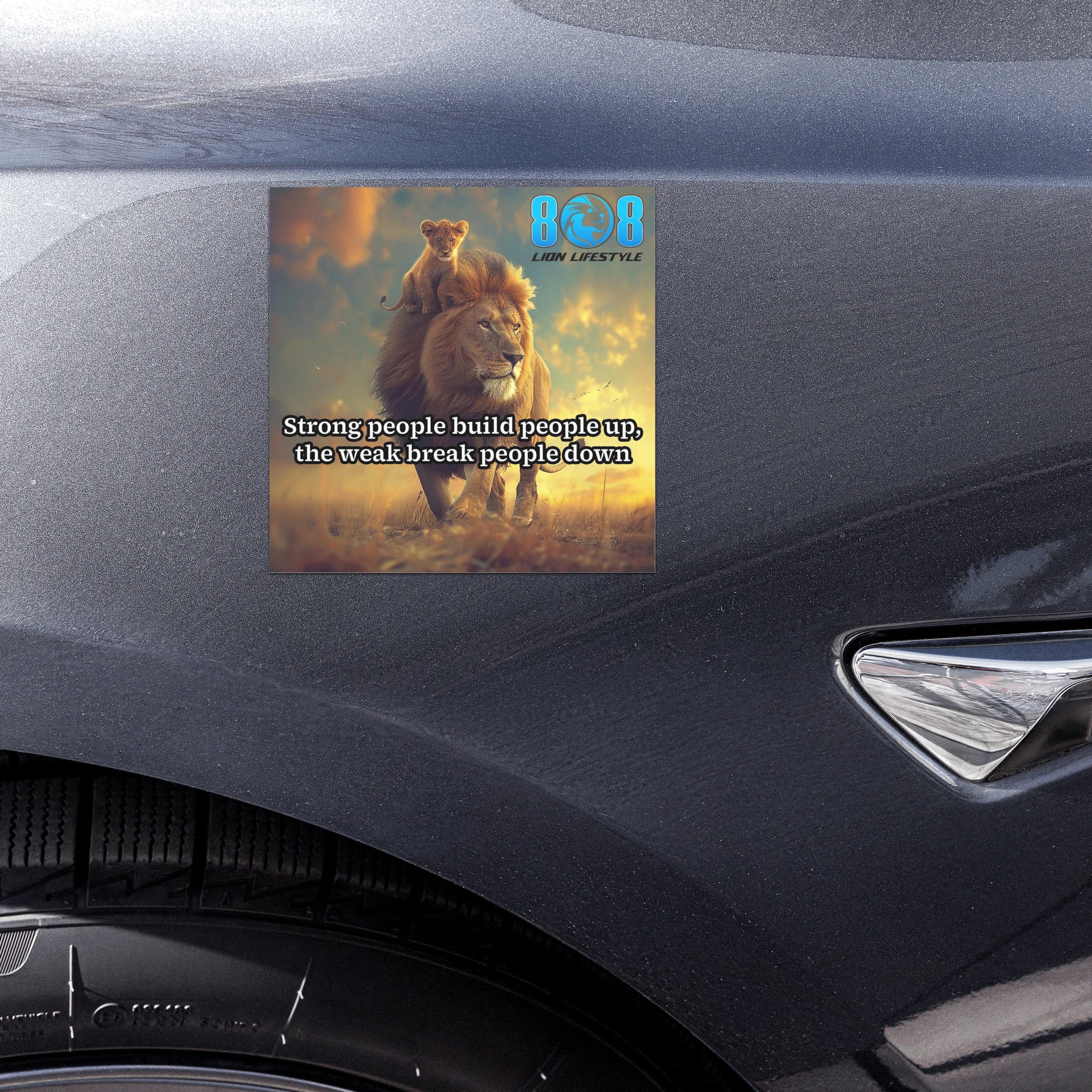 The Strong People Car Magnet is a bold reminder that real strength multiplies others. This Strong people build others up car magnet reinforces true leadership, while the Lift others leadership vehicle magnet inspires daily impact. Designed as a Build people not ego motivation magnet, it anchors a Strength through encouragement reminder magnet on every drive—lead with power, lift others higher, and Add to cart now.