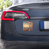 Success Footprints Car Magnet