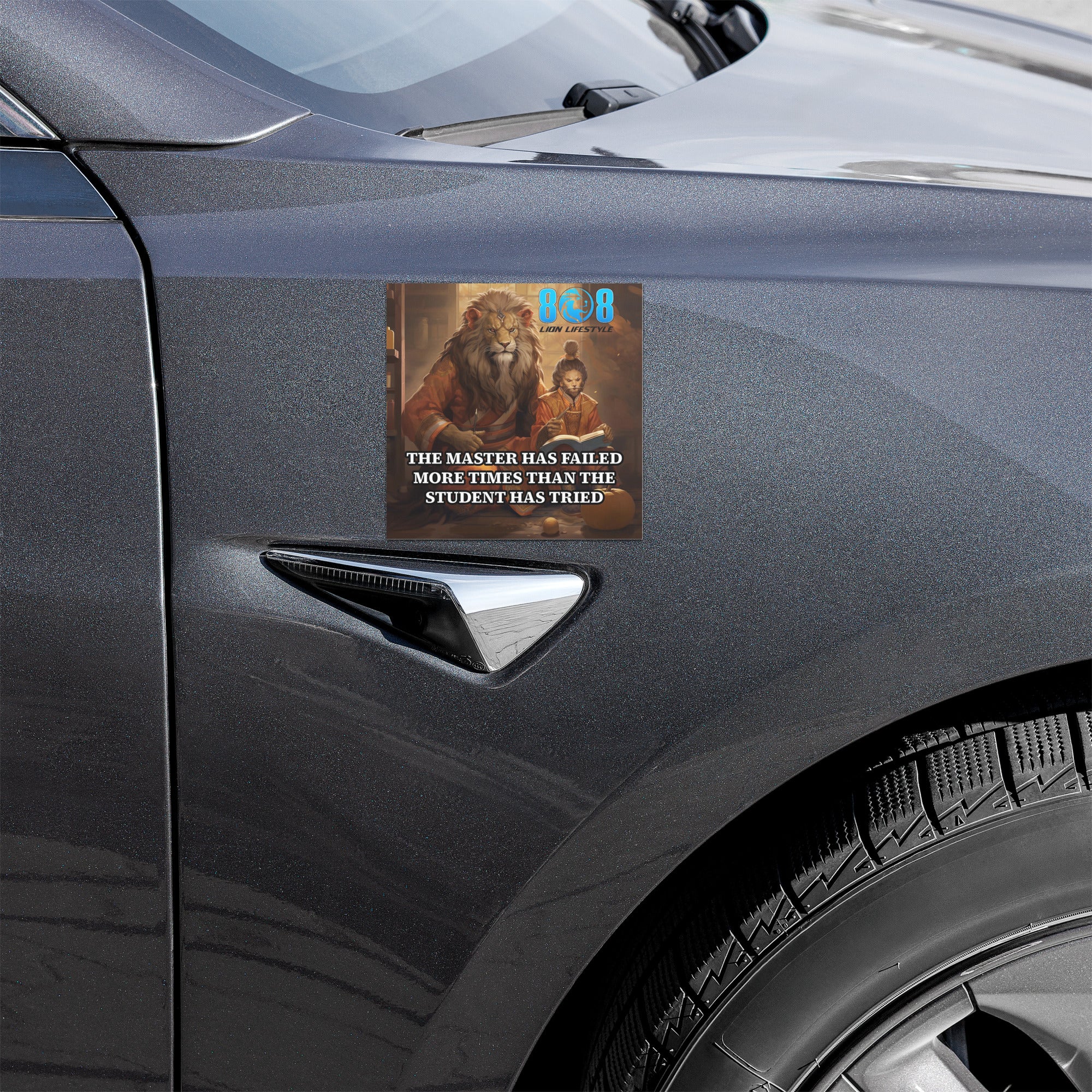 Turn every drive into a lesson with the Master & Student Car Magnet, a powerful Failure creates mastery motivation car magnet that reframes setbacks. This Learn through failure vehicle magnet reinforces grit, while the Persistence builds mastery quote car magnet fuels progress. Let this Growth through mistakes daily reminder magnet keep you learning, improving, and moving forward every day. Add to cart