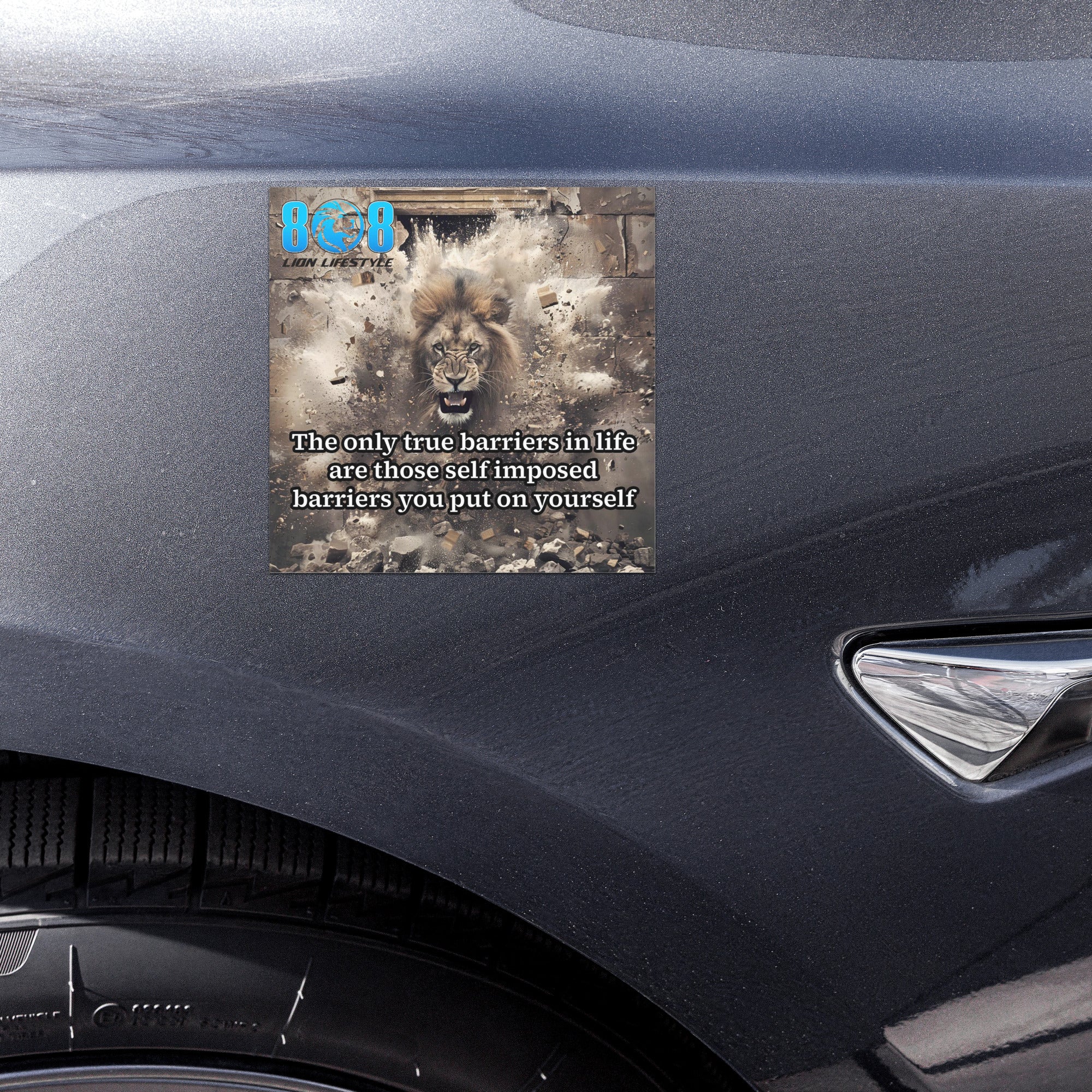 Break limits on every drive with the Breaking Barriers Car Magnet, a bold Overcome self imposed limits car magnet that sparks action. This Remove mental barriers motivation vehicle magnet shifts perspective, while the Break through limitations quote car magnet fuels courage. Let this Personal freedom mindset daily reminder magnet empower you to push past doubt and claim your potential daily. Add to cart