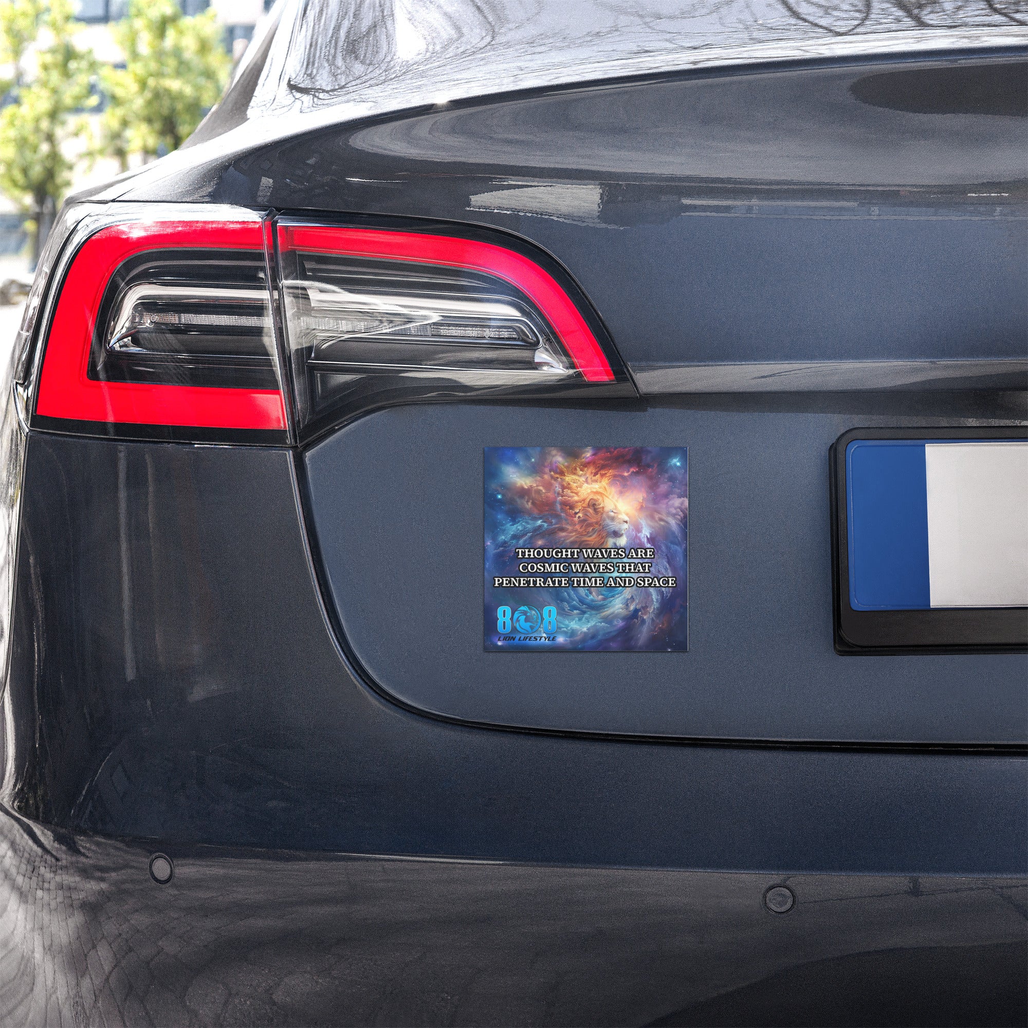 Tune your mindset on every drive with the Thought Waves Car Magnet, a powerful Thoughts shape reality motivation car magnet designed to sharpen awareness. This Mind power daily reminder vehicle magnet reinforces intention, while the Conscious thought energy quote car magnet elevates focus. Let this Mental frequency mindset car magnet remind you that your thoughts travel far and shape outcomes daily. Add to cart