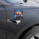 Trust & Verify Car Magnet
