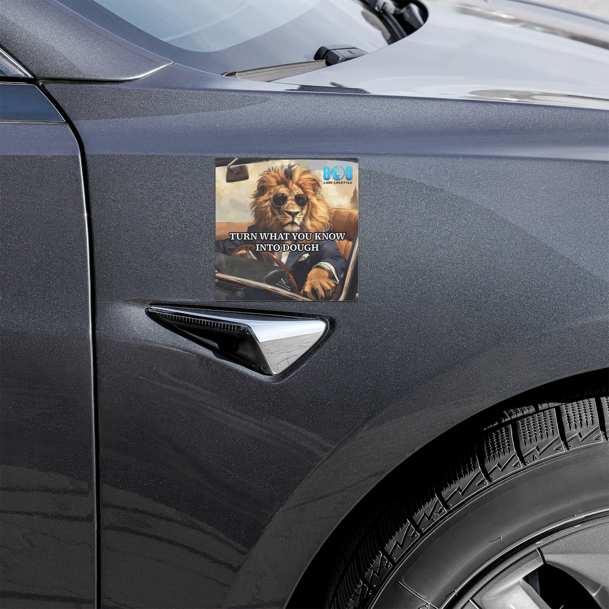 Turn every drive into opportunity with the Knowledge Into Profit Car Magnet, built to remind you that what you know has value. This Turn knowledge into income car magnet fuels ambition through Monetize skills motivation vehicle magnet energy. Let Wisdom creates wealth inspirational car magnet messaging and a Learn earn repeat daily reminder magnet keep your mindset focused on growth, leverage, and results. Add to cart