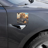 Knowledge Into Profit Car Magnet