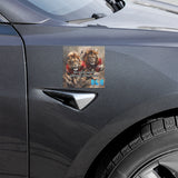 Work Smart Car Magnet