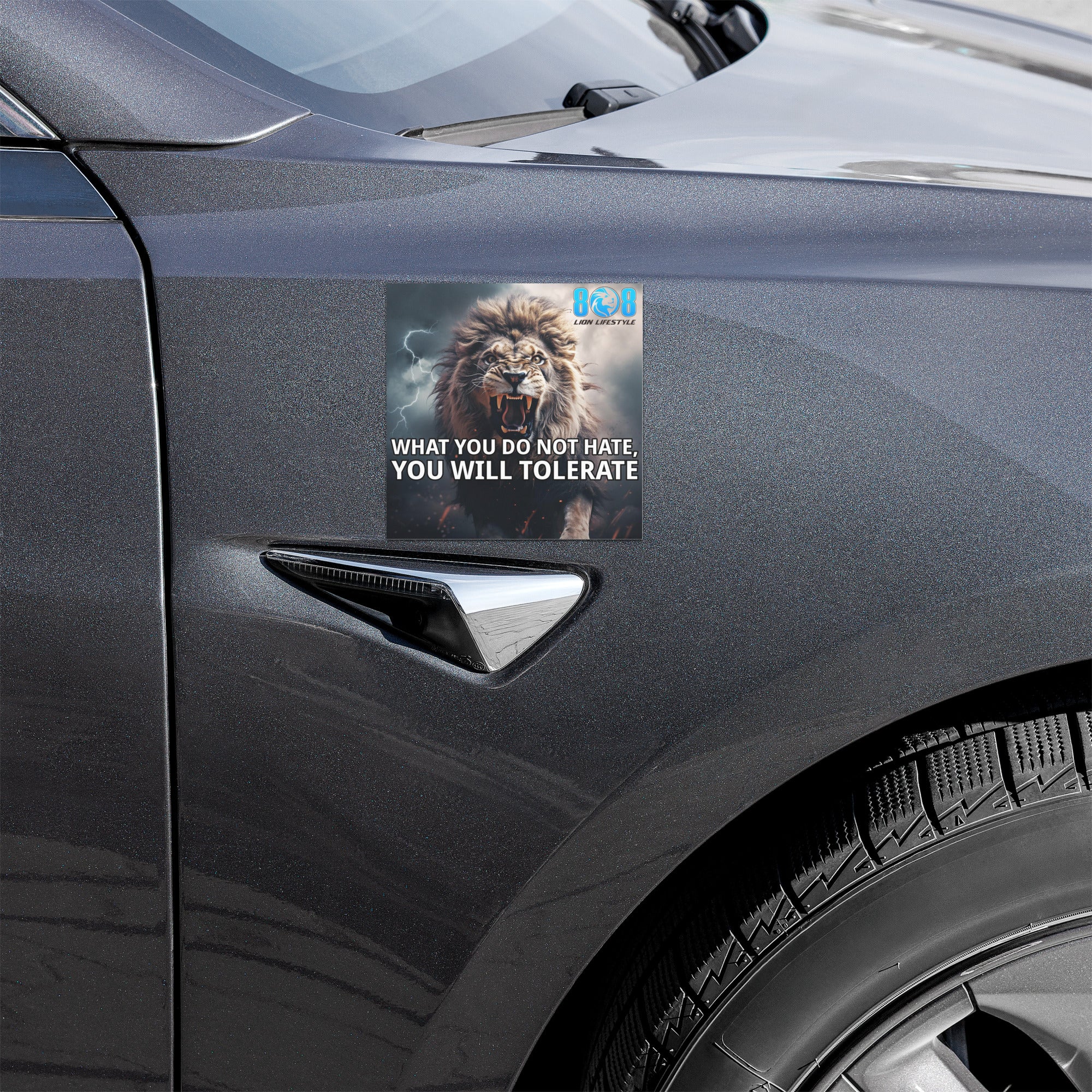 Toleration Awareness Car Magnet delivers a powerful wake-up call on every drive. This Stop tolerating bad habits car magnet reinforces growth as a Raise your standards mindset vehicle magnet. Designed as a Personal boundaries motivation car magnet, it strengthens resolve and focus. Keep discipline front and center with a Self discipline truth reminder car magnet that challenges complacency and demands better every single day. Add to cart.