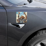 The Peoples Courage Car Magnet