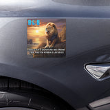 Living The Truth Car Magnet