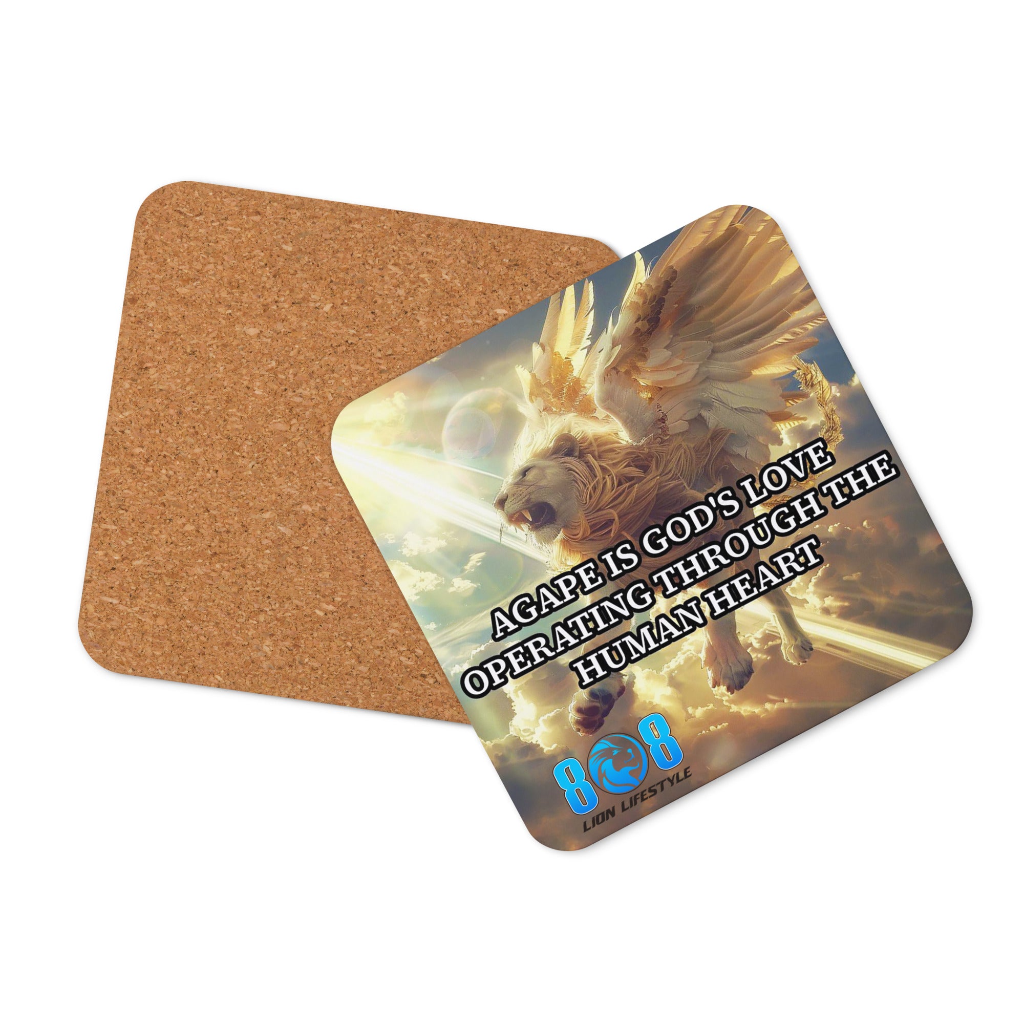 Experience the purity of divine love each day with this beautifully crafted Agape Coaster, designed to remind you of God’s heart. This God love coaster doubles as a spiritual love coaster, an inspirational faith coaster, and a powerful spiritual encouragement coaster for your home or workspace. Elevate every sip with purpose—Add to cart now.