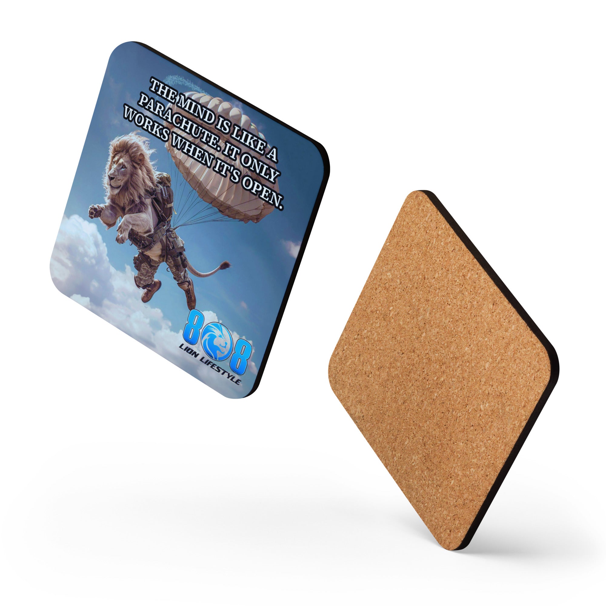 Unlock new possibilities with the Open Mind Coaster, a reminder that growth begins the moment your mind opens. This open mindset coaster encourages curiosity, while the parachute mind drink coaster reinforces mental flexibility. Push past limits with the expand your thinking coaster and stay adaptable through this flexible mindset inspiration coaster. Open your mind—Add to cart now.