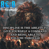 Master the art of consistency with the What Is Discipline T-Shirt, a daily reminder of strength in action. Stay focused in the Discipline And Commitment Motivational Shirt, push limits with the Follow Through Quote Tee, harness balance in the Self-Control Lifestyle Graphic Shirt, and rise higher with the Inspirational Discipline T-Shirt. Discipline builds success—live it, wear it, show it. Add to cart today!