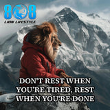Fuel your determination with our Rest When Done Canvas, a bold daily reminder that true rest comes after achievement. Elevate your grind with Finish Strong Motivational Canvas Art, stay driven through challenges with Push Through Inspirational Wall Art, and keep persistence alive with Don’t Quit Until You’re Done Canvas Print. Complete your goals with Work Until Finished Motivational Canvas. Power your walls—Add to cart now.
