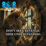 Choose wisdom over conflict with our Seek Understanding T-Shirt, designed to inspire compassion and clarity. This Don’t Seek Revenge Motivational Shirt reminds us to rise above negativity. Share grace with a Christian Forgiveness Quote Tee, or uplift hearts with an Inspirational Peace and Wisdom T-Shirt. Perfect as a Gift Understanding Over Revenge Shirt for Men & Women. Add to cart today!