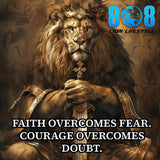Ignite your spirit with the Faith & Courage Canvas, a bold reminder that belief conquers fear. This striking Faith & Courage Motivational Canvas Wall Art empowers your daily walk. Each Christian Faith & Courage Canvas Print radiates strength and perseverance, while Overcoming Fear and Doubt Canvas Decor inspires confidence. Transform any space with Inspirational Faith & Courage Quote Wall Art. Add to cart today!