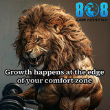 Unlock your potential with the Growth Happens T-Shirt, designed to inspire bold action every day. Wear this Comfort Zone Motivational Shirt as a reminder that progress begins when you dare to stretch. Our Step Outside Your Comfort Zone Tee, Personal Growth Inspirational T-Shirt, and Self Improvement Mindset Graphic Tee keep your drive alive. Elevate your journey—Add to cart now!