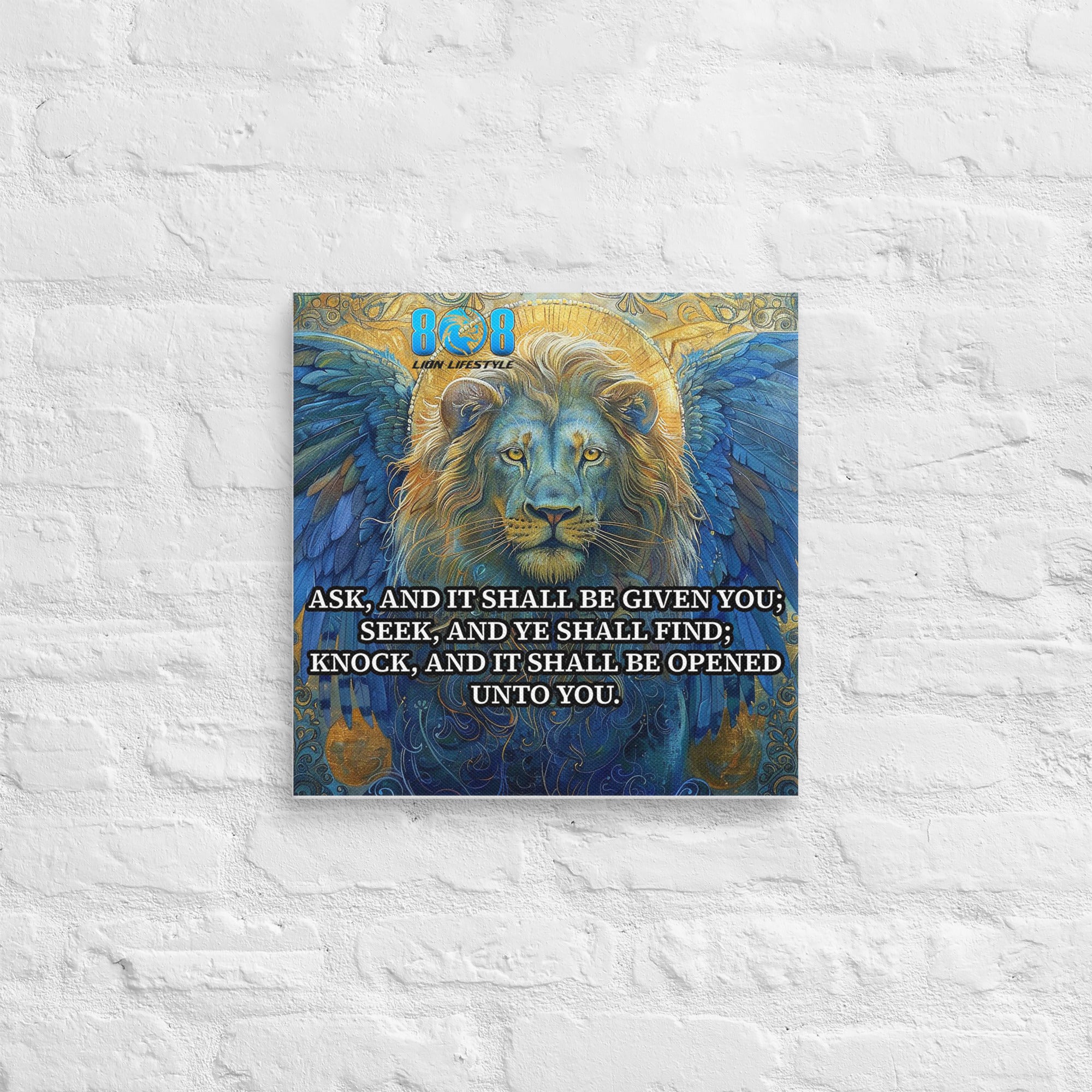 Bring the wisdom of scripture into your home with our beautifully designed Ask Seek Knock Canvas. Perfect for any room, this inspiring piece reminds you daily of God’s promise in Matthew 7:7: “Ask, and it will be given to you; seek, and you will find; knock, and it will be opened to you.” Whether you’re searching for Ask Seek Knock wall art for sale, a timeless Matthew 7:7 painting for sale, or a meaningful Ask Seek Knock painting for sale
