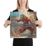 Push your limits with our Bleed More Canvas, a bold reminder that discipline in practice prevents defeat in battle. This powerful bleed more in practice canvas transforms any space into a zone of resilience and grit. Featuring the legendary sweat more bleed less canvas quote, it fuels determination daily. Perfect for home gyms, offices, or warrior-minded décor, this motivational military canvas art doubles as timeless training and war quote wall art. Shop now and let your walls speak victory