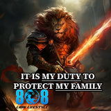 Stand firm in pride with the Duty To Protect T-Shirt, a symbol of strength and loyalty. This family protection motivational shirt inspires honor, while the patriotic duty tee reflects your values. Wear it daily as a protector of family shirt or an honor and responsibility tee that speaks your truth. Lead with love—Add to Cart now!