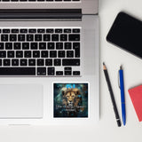 Lion's Answer Sticker