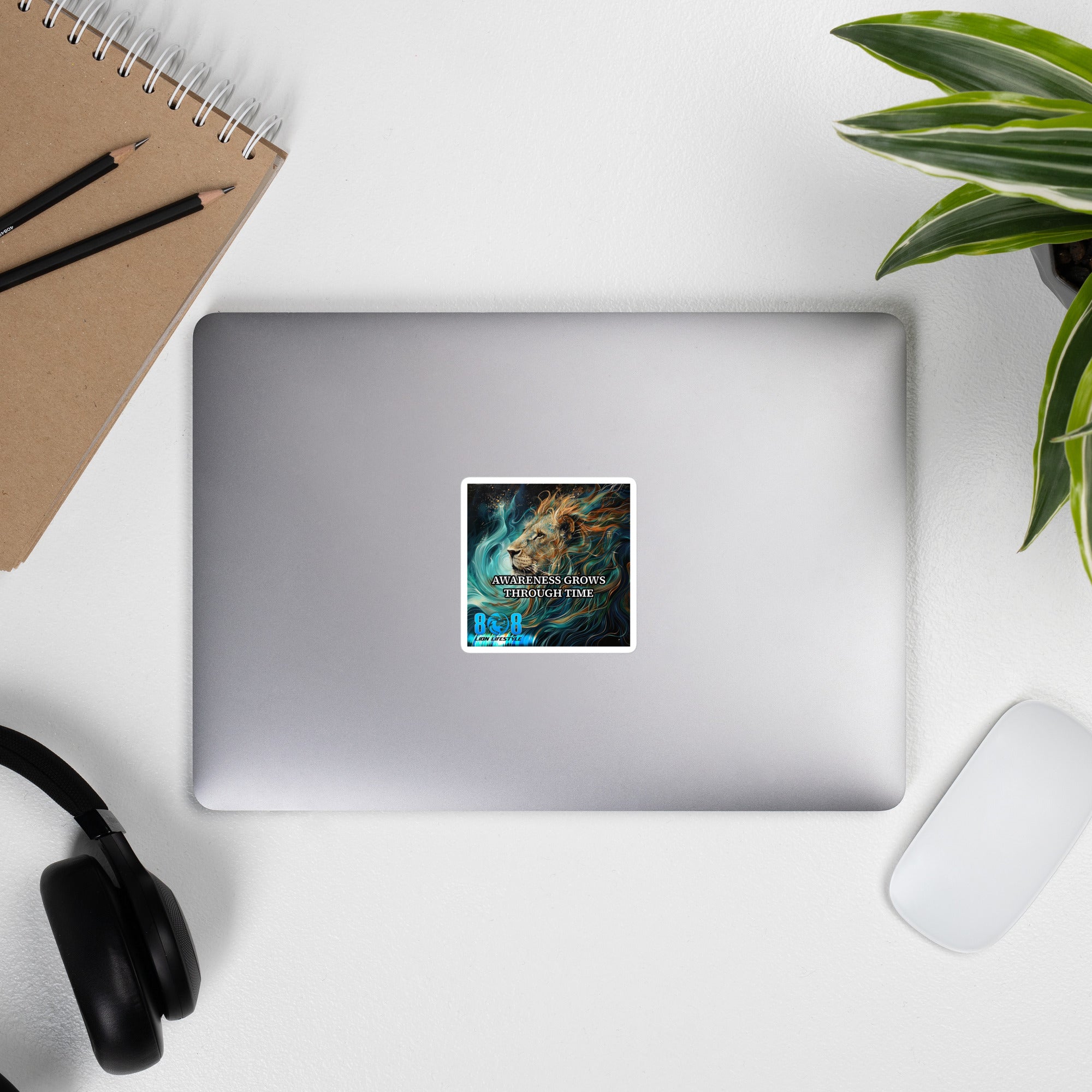 Elevate your daily mindset with the Awareness Grows Sticker, a powerful reminder that growth unfolds over time. This Self awareness journey sticker reinforces discipline and reflection, while the Mindfulness growth motivational sticker sharpens clarity. Designed as a Conscious living reminder decal and Personal evolution quote sticker, it keeps your focus intentional. Expand your awareness daily—Add to cart now.