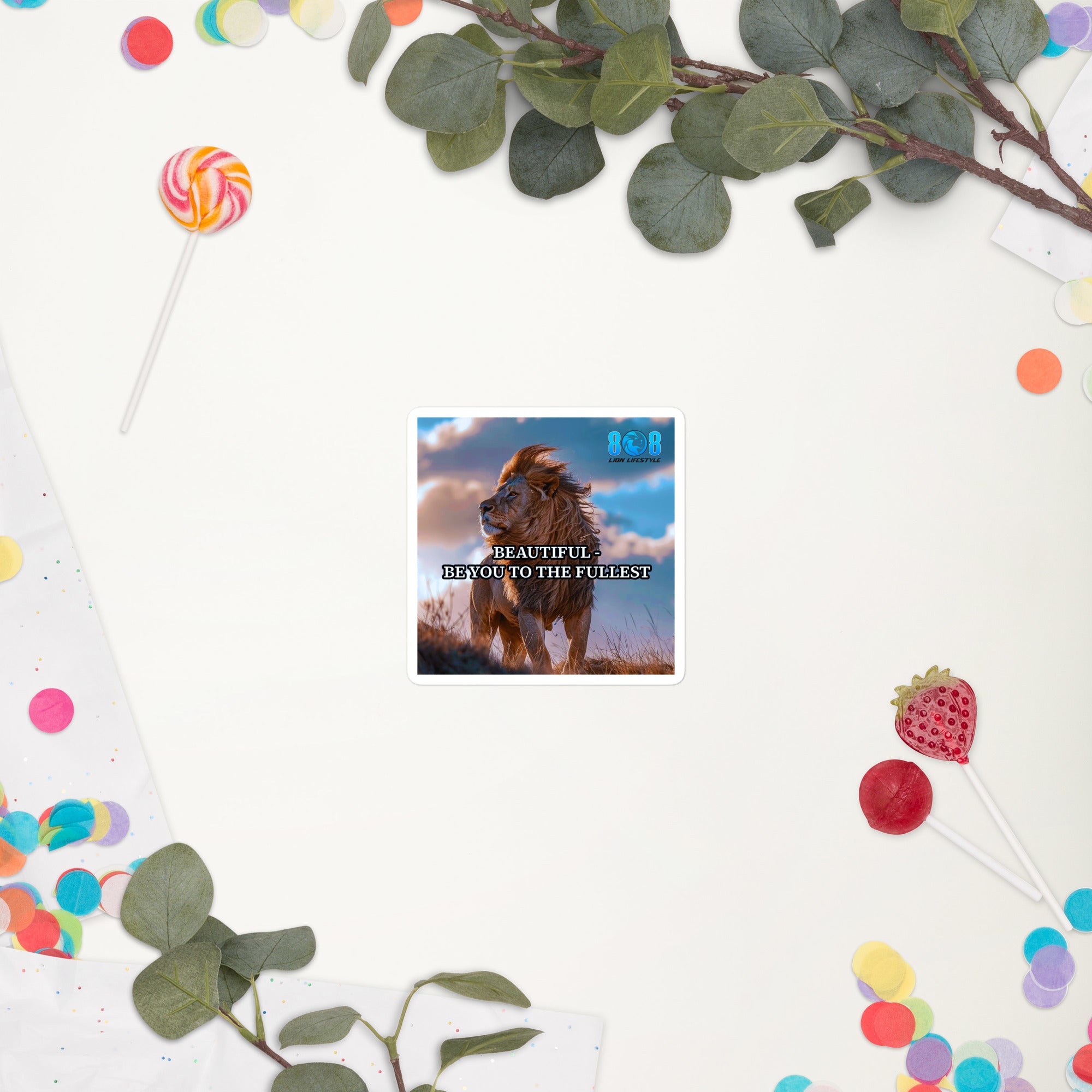 Celebrate your truth with the Beautiful Sticker, a daily reminder to be you to the fullest. This Be yourself inspirational sticker radiates authenticity, while the Self love affirmation sticker strengthens inner confidence. Designed as a Confidence boosting quote sticker and Empowered woman mindset decal, it turns every surface into a statement of self-worth. Shine boldly—Add to cart now.