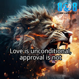Show the world what truly matters with the Love Is Unconditional T-Shirt, a bold reminder that love goes beyond approval. Wear the True Love Inspirational Graphic Tee to spread kindness, or the Unconditional Love Motivational Shirt to inspire daily. Embrace the Love Without Limits Quote T-Shirt and the Pure Love Heart and Soul Shirt for lasting impact. Share unconditional love—Add to cart today!