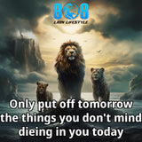 Seize every moment with the Do It Today T-Shirt, a bold call to stop delaying your dreams. Power up your mindset with the No Excuses Motivational Shirt, or wear the Take Action Now Inspirational Tee to ignite urgency. The Don’t Wait For Tomorrow Quote T-Shirt and Make Today Count Graphic Motivational Shirt push you toward success daily. Take action now—Add to cart