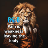 Push past limits with the What Is Pain T-Shirt, a bold reminder that growth comes through challenge. Train harder in the Pain Is Weakness Leaving The Body Shirt, fuel your drive with the No Pain No Gain Motivational Tee, embrace resilience in the Strength Through Struggle Quote Shirt, and stay focused in the Fitness And Discipline Graphic T-Shirt. Strength is earned—Add to cart today!