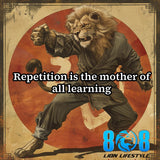 The Mother Of Learning Sticker is your reminder that mastery is earned through repetition. This bold Repetition builds mastery quote sticker reinforces daily discipline, while the Practice makes progress motivational sticker keeps you improving. Designed as a Consistent study mindset inspirational sticker and Discipline creates skill reminder sticker, it fuels growth. Add to cart now and master your craft.