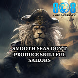 Embrace resilience with our Skillful Sailor T-Shirt, reminding you that smooth seas never made skillful sailors. Stay inspired in a Smooth Seas Quote Shirt, build grit with a Strength Through Struggles Tee, and rise above adversity in an Overcome Challenges Motivational Shirt. Conquer life’s storms proudly in a Storms Create Strong Sailors T-Shirt. Wear strength, wear courage—Add to cart today!