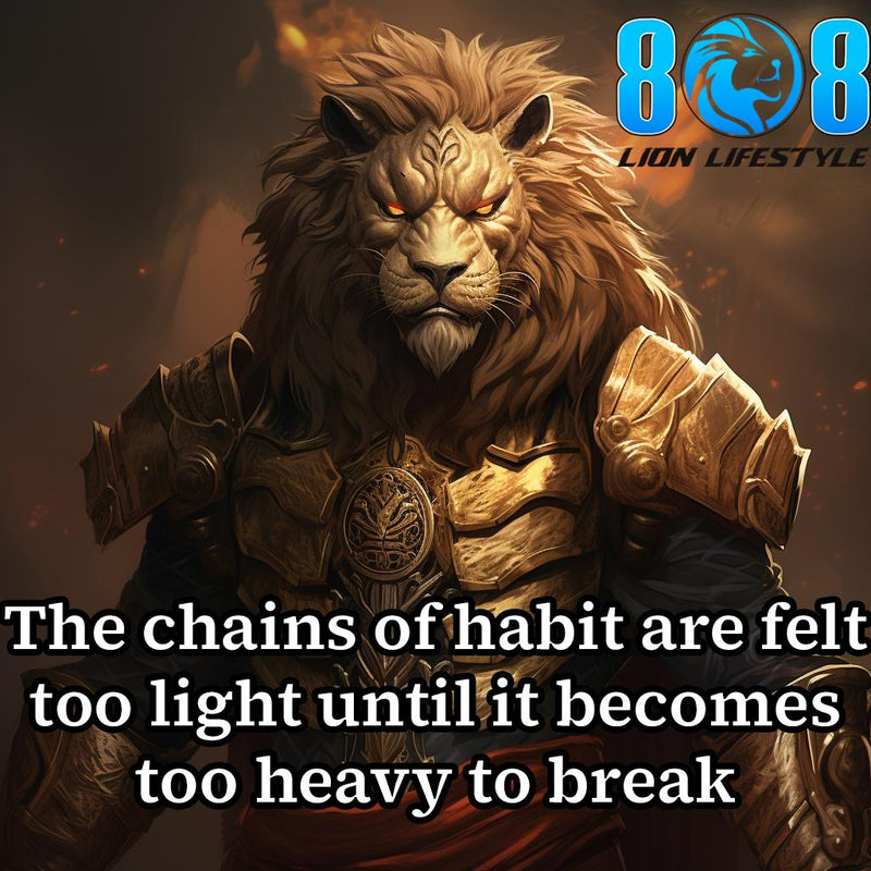 Break limitations with the Chains Of Habit Canvas, a powerful reminder to break bad habits before they take root. Elevate your mindset with Chains of Habit Motivational Wall Art, inspire discipline through the Break Free from Habit Quote Canvas Print, and transform your space with the Power of Habits Inspirational Canvas Wall Decor and Habits Define Success Motivational Quote Canvas. Add to cart today and build habits that empower success!
