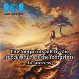 Step into greatness with the Success Footprints Sticker, a reminder that proven paths lead to powerful results. This Follow the path to success sticker keeps you aligned daily, while the Success leaves clues motivational sticker reinforces smart strategy. Grow faster with the Learn from the successful quote sticker and bold Mentorship mindset inspirational sticker energy. Walk where winners walked. Add to cart now