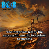 Empower your space with the Success Footprints Canvas, a daily reminder to follow the path of greatness. Elevate your space with Footprints to Success Motivational Wall Art, draw strength from the Follow Success Quote Canvas Print, and stay inspired through the Path of the Successful Inspirational Canvas Wall Decor and Success Journey Footprints Motivational Quote Canvas. Add to cart today and follow in the steps of success!
