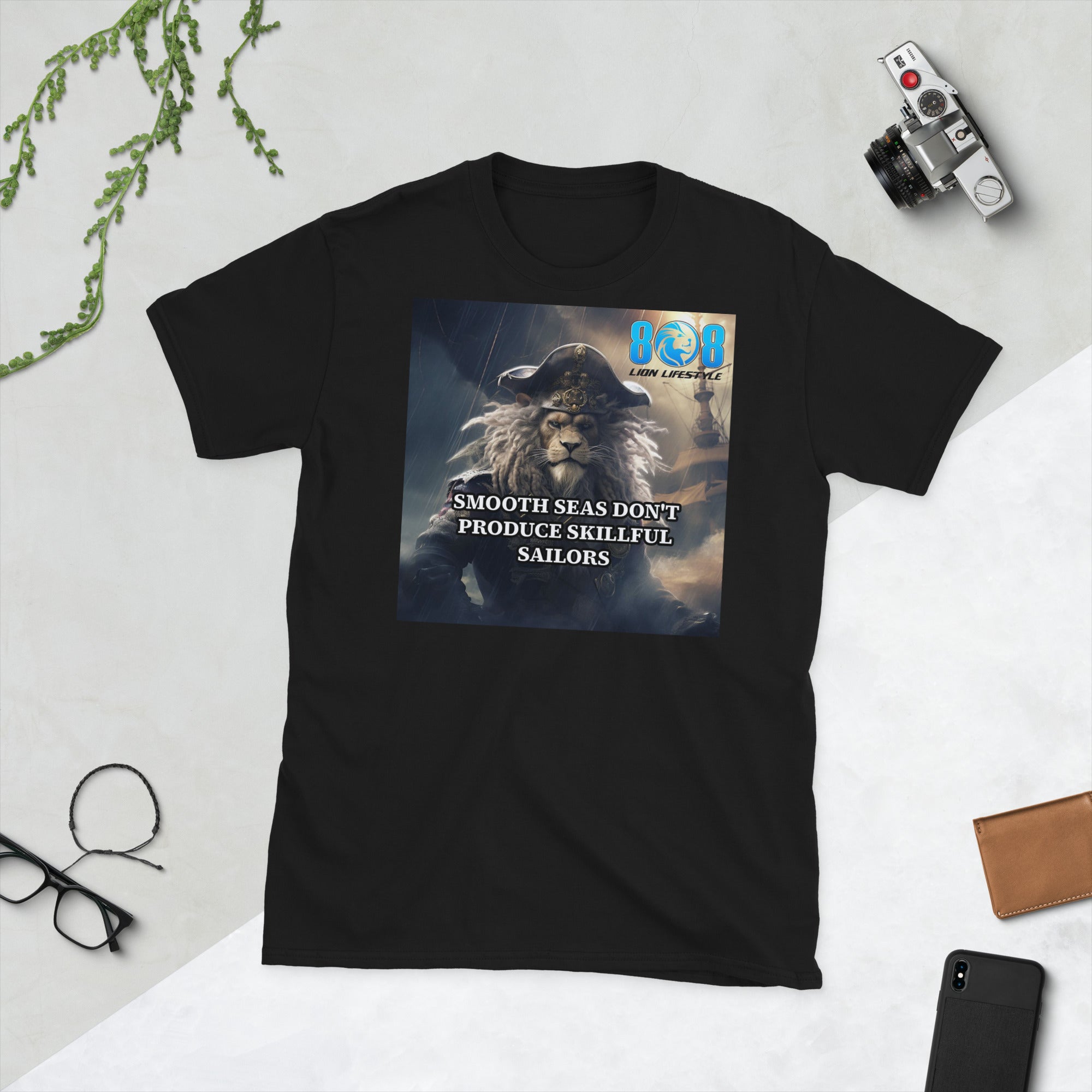 Embrace resilience with our Skillful Sailor T-Shirt, reminding you that smooth seas never made skillful sailors. Stay inspired in a Smooth Seas Quote Shirt, build grit with a Strength Through Struggles Tee, and rise above adversity in an Overcome Challenges Motivational Shirt. Conquer life’s storms proudly in a Storms Create Strong Sailors T-Shirt. Wear strength, wear courage—Add to cart today!