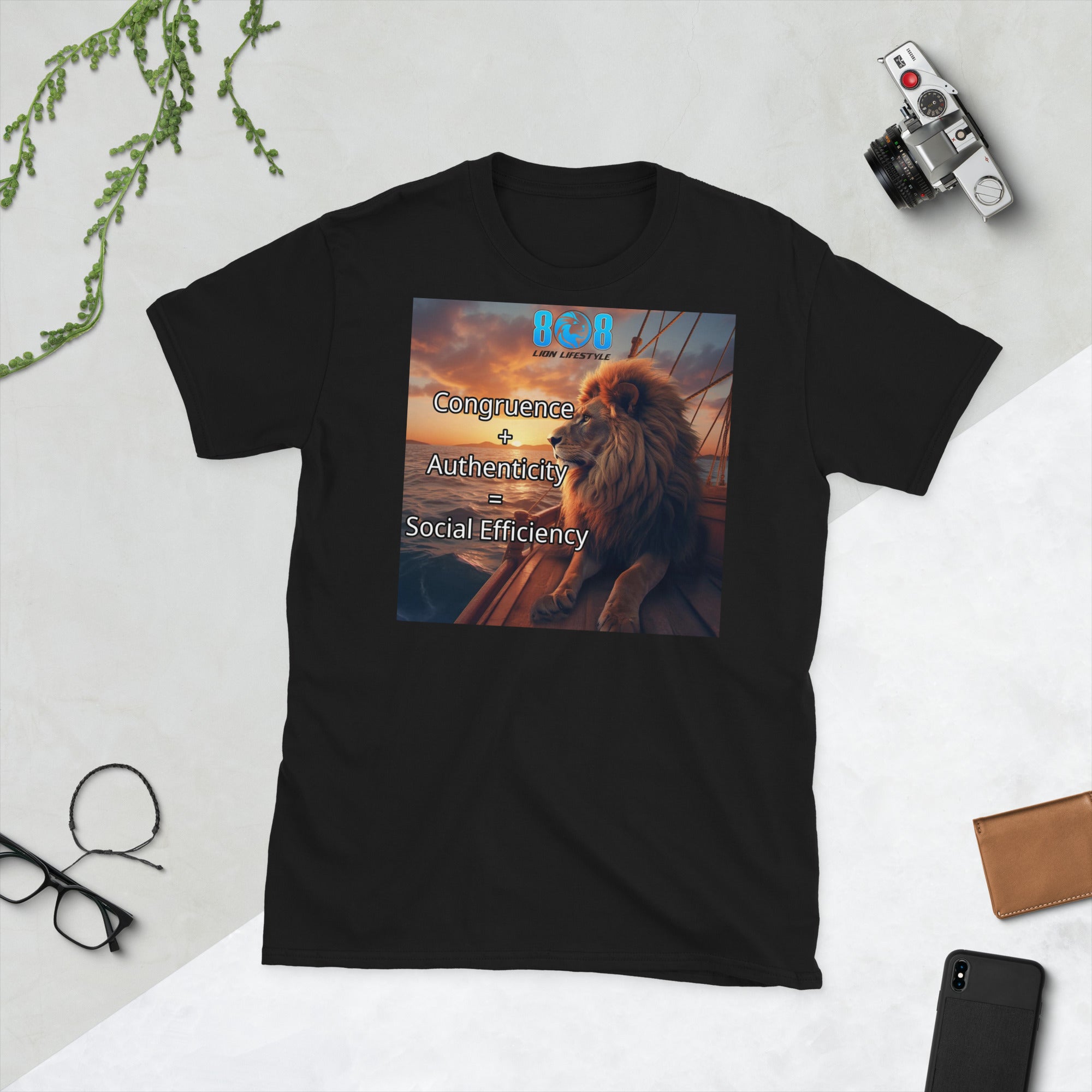 Unlock your true potential with the Social Efficiency T-Shirt—a bold reminder that congruence and authenticity drive real results. Wear the Congruence and Authenticity Motivational Shirt to stay aligned, elevate your standards with the Success Through Integrity Quote Tee, live boldly in the Authentic Lifestyle Graphic Shirt, and spark focus with the Inspirational Efficiency T-Shirt. Step into authenticity and success—Add to cart today!