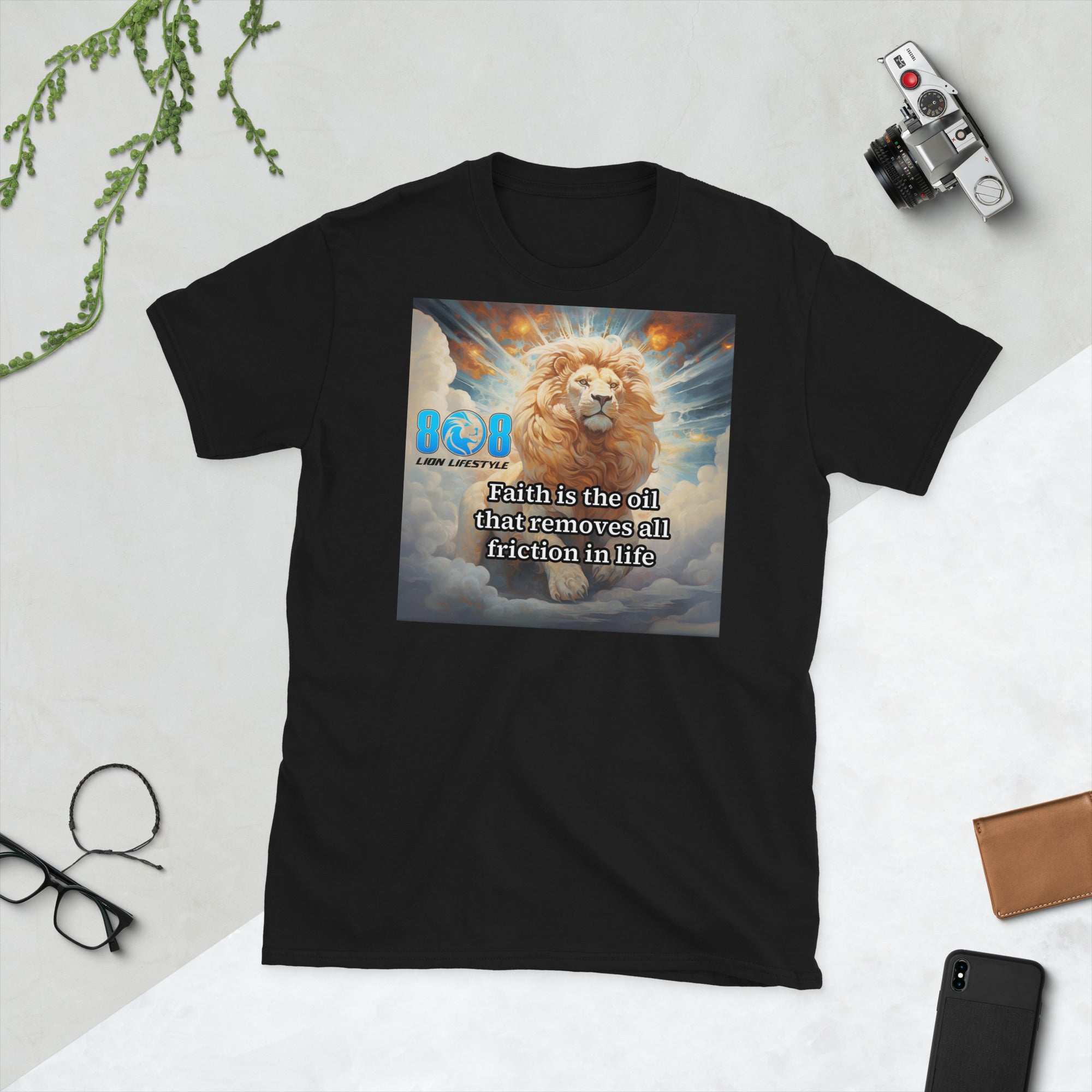Embrace peace and strength with our Oil Of Faith T-Shirt, a bold reminder that faith smooths every path. This Faith Is the Oil That Removes Friction Shirt inspires calm, while the Christian Faith and Peace Motivational Tee uplifts the spirit. Wear an Inspirational Faith Quote T-Shirt, also a thoughtful Gift Oil of Faith Spiritual Shirt for Men & Women. Add to cart today!