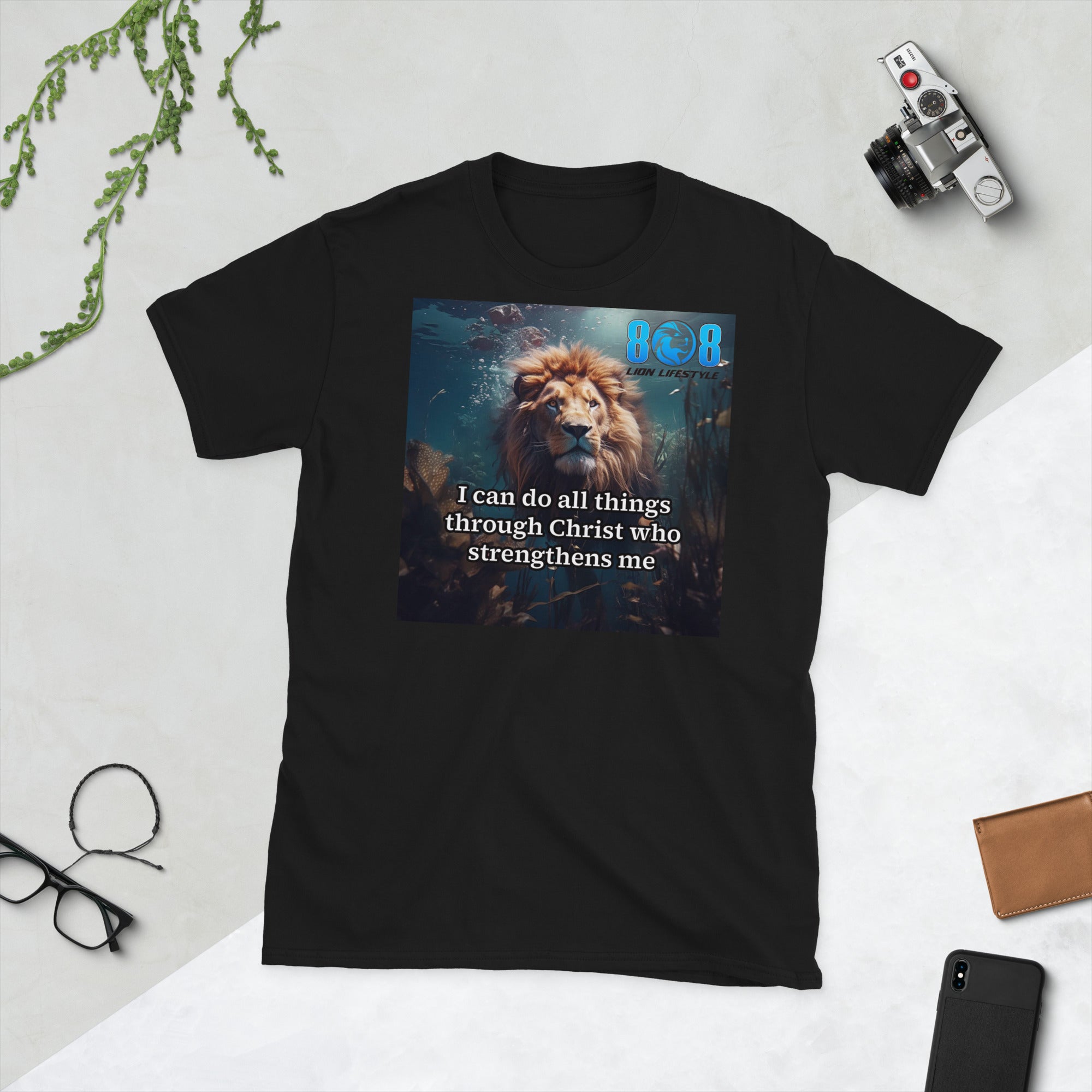 Walk boldly in faith with the Divine Strength T-Shirt, a reminder that true power comes from Christ. Live inspired with the Faith And Strength Christian Shirt, carry scripture daily in the Philippians 4:13 Bible Verse Tee, embrace courage through the God Gives Strength Graphic Shirt, and uplift your spirit in the Inspirational Christian Strength T-Shirt. Faith fuels strength—wear it proudly. Add to cart today!