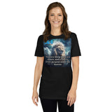 Wear wisdom with the Divine Timing T-Shirt, a bold reminder that every purpose unfolds in its season. This Faith And Patience Motivational Shirt inspires trust in God’s plan, while the God’s Perfect Timing Quote Tee reflects divine order. Perfect as a Spiritual Journey Inspirational T-Shirt and Purpose Driven Life Graphic Tee. Elevate your faith and style—Add to cart today!