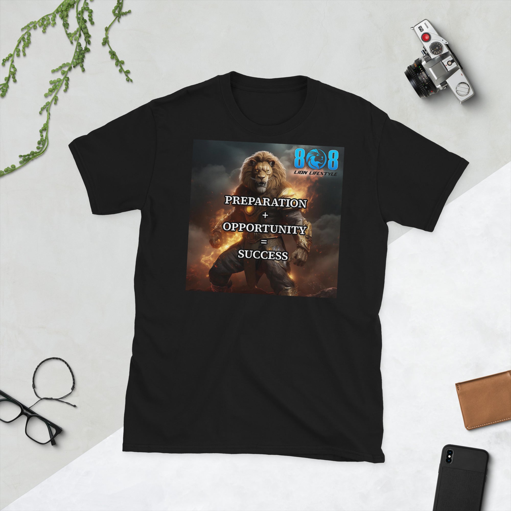 Unlock your potential with our Success Formula T-Shirt, a bold reminder that preparation plus opportunity equals success. Wear the Preparation Meets Opportunity Tee to fuel your grind, or choose a Motivational Success Shirt that inspires action daily. Stand out with a Success Quote T-Shirt or achieve more with our Achievement Formula Tee. Success is within reach—Add to cart today!