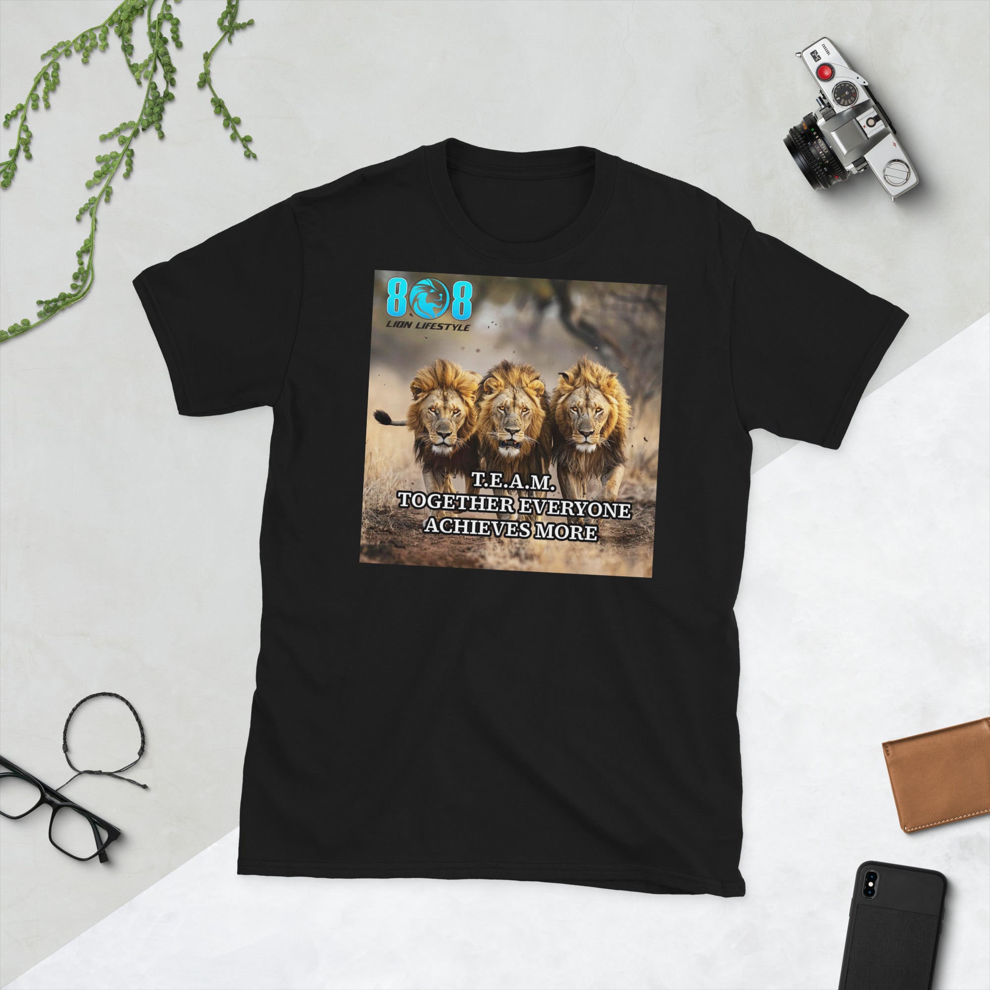 Elevate your style and spirit with our TEAM T-Shirt, designed to inspire greatness wherever you go. This Together Everyone Achieves More Shirt reminds you that unity creates power. Wear this Teamwork Motivational T-Shirt as a daily symbol of drive, or gift a Leadership And Unity Quote Tee to inspire others. Build success with our Success Through Teamwork Shirt—Add to cart today!