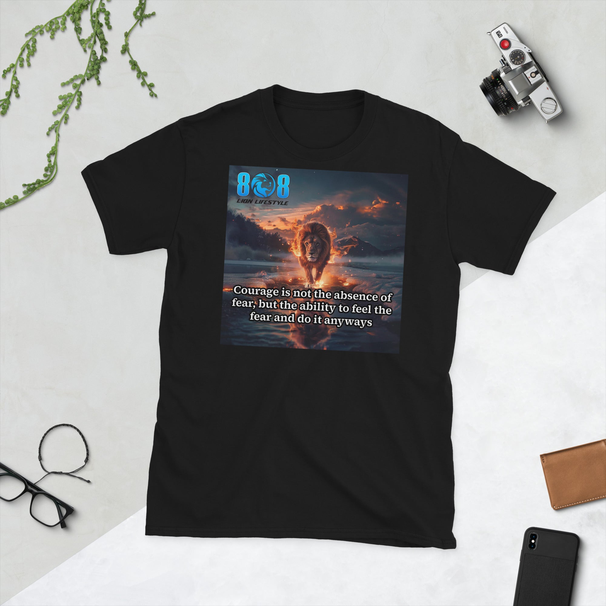 Step boldly into your power with our Courage T-Shirt, a reminder that strength is built through action, not the absence of fear. This empowering Feel The Fear Shirt inspires resilience, while the Do It Anyways Tee fuels determination. Show unstoppable spirit in the Bravery Quote T-Shirt or face challenges head-on with the Face Fear Shirt. Wear courage every day—add to cart today!