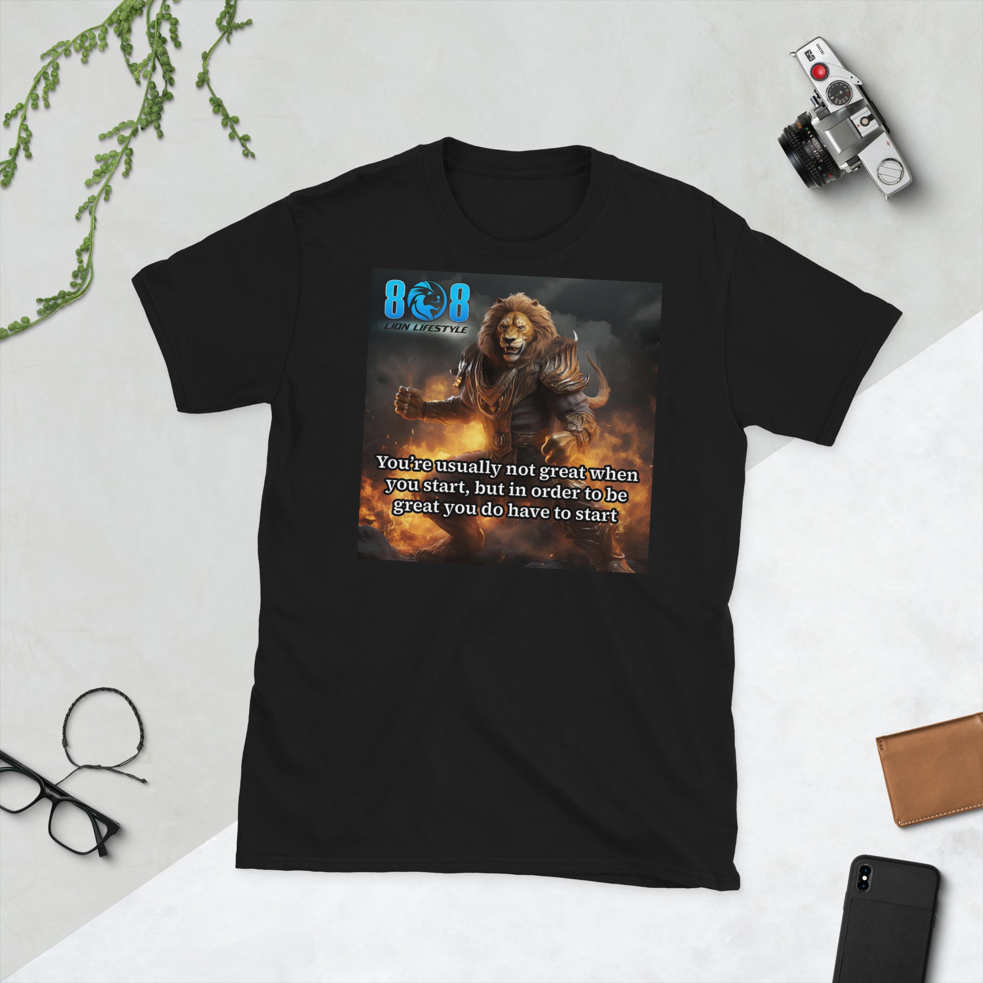 Embrace the courage to begin with the Start Of Greatness T-Shirt, a daily reminder that every achievement starts with one step. Push forward in the Begin Your Journey Motivational Shirt, build resilience with the Growth Mindset Quote Tee, fuel ambition in the Success Starts Today Graphic Shirt, and shine with the Inspirational Greatness T-Shirt. Greatness begins now—Add to cart today!