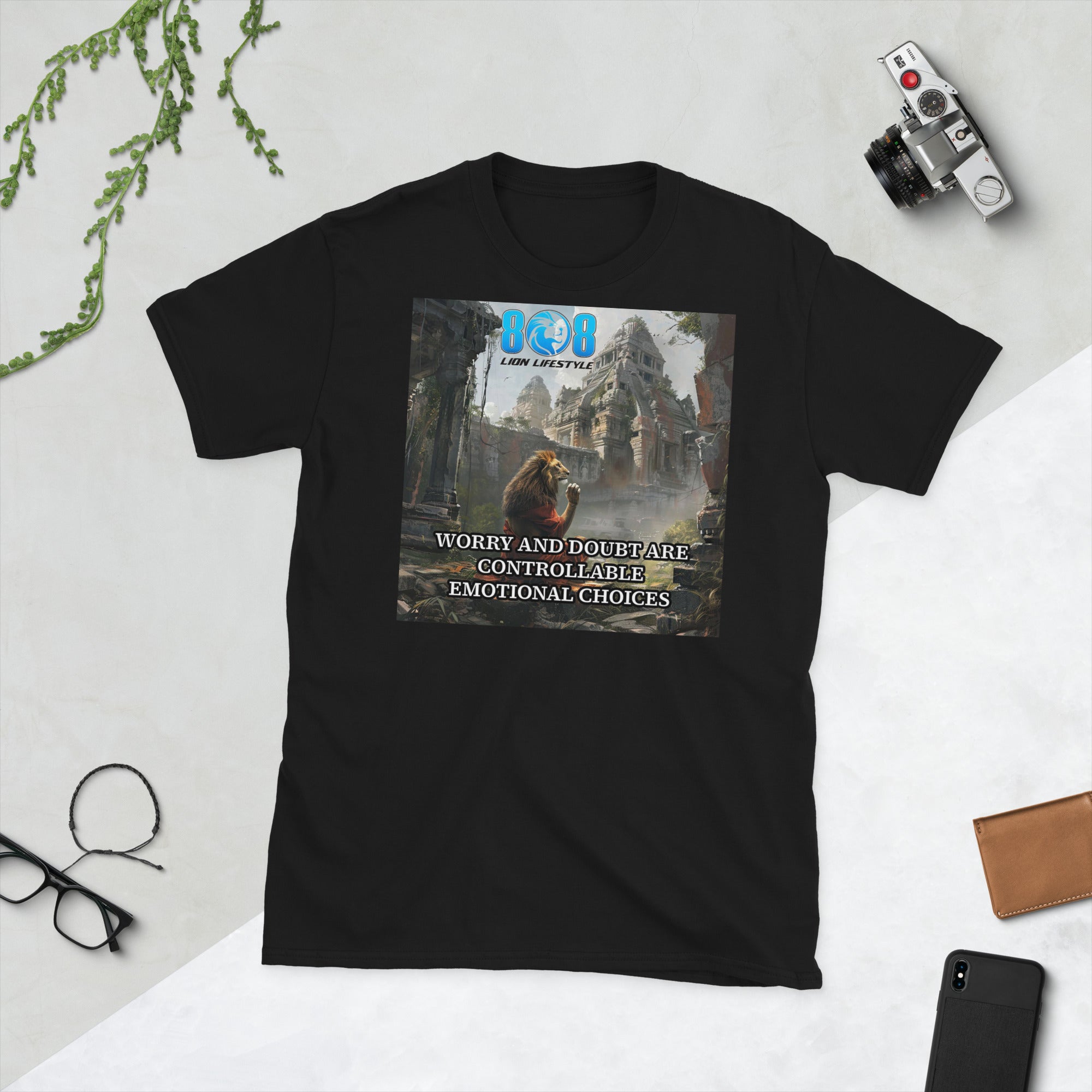 Take control of your mindset with the Emotional Choices T-Shirt, a bold reminder that worry and doubt are choices you can overcome. This Positive Mindset Motivational Shirt sparks daily confidence, while the Mindfulness Quote Graphic Tee inspires calm focus. Wear the Confidence And Faith T-Shirt to strengthen belief and the Overcome Doubt Inspirational Shirt to rise above fear. Choose strength—Add to cart today!