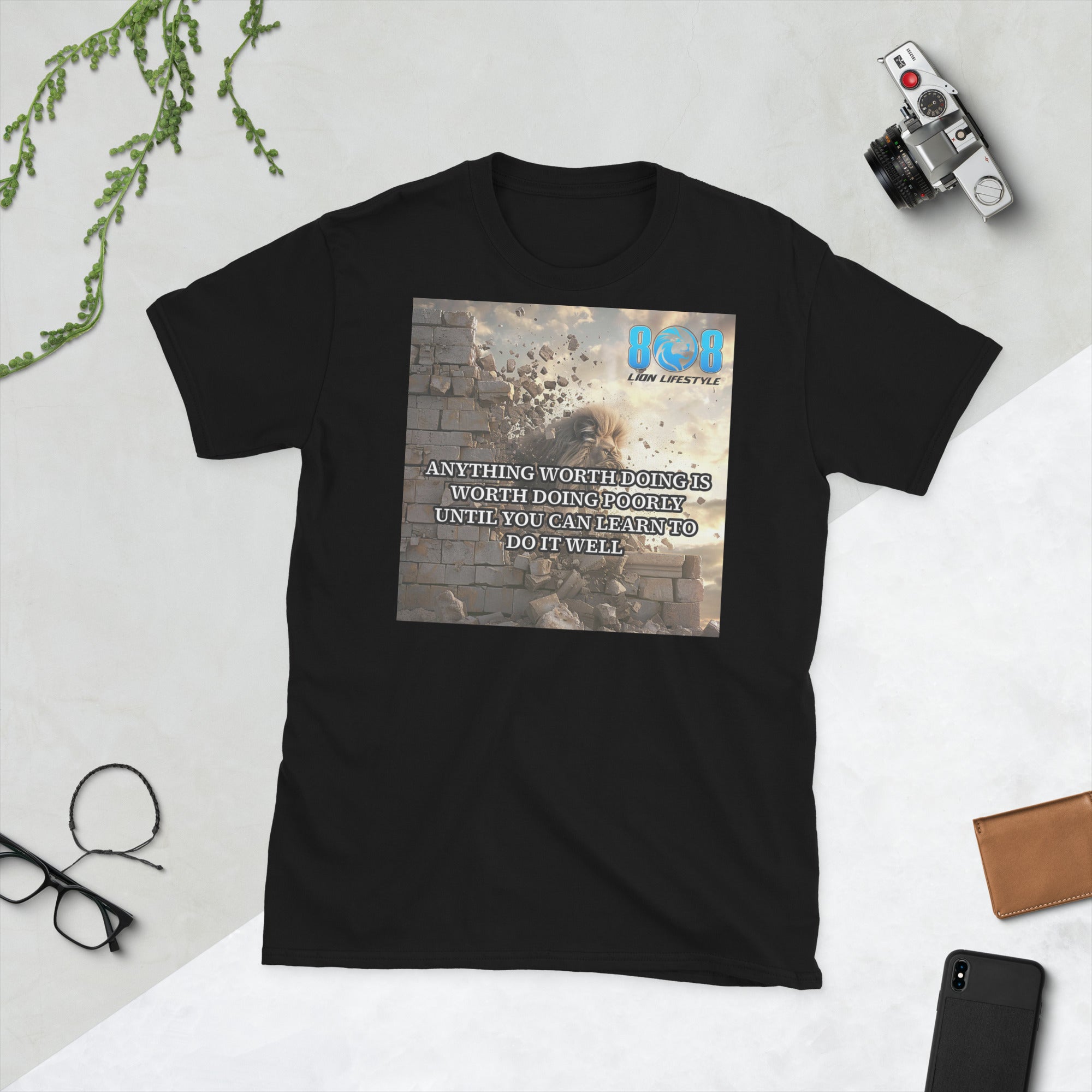 Live by a higher standard with our Anything Worth Doing T-Shirt, a bold statement that excellence is the only option. This empowering Anything Worth Doing shirt for sale blends comfort and inspiration, making it more than fashion—it’s a philosophy. Designed for achievers, our Anything Worth Doing clothing for sale reminds you daily that effort and focus create greatness. Featuring a timeless doing things well quote for sale and a motivating learn to do it well quote for sale