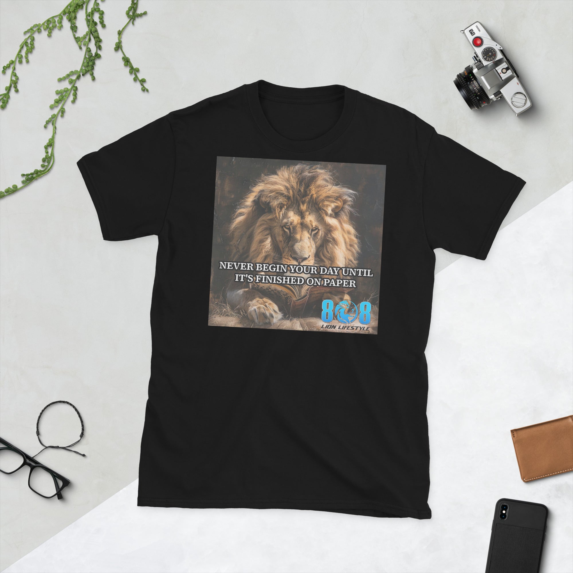 Start every morning with focus in the Day On Paper T-Shirt, a reminder that planning drives success. Wear the Plan Your Day Motivational Shirt to stay on track, or the Productivity Through Planning Inspirational Tee to fuel discipline. The Success Starts With A Plan Quote T-Shirt and Organize Your Life Graphic Motivational Shirt help you achieve more daily. Plan smart—Add to cart today!