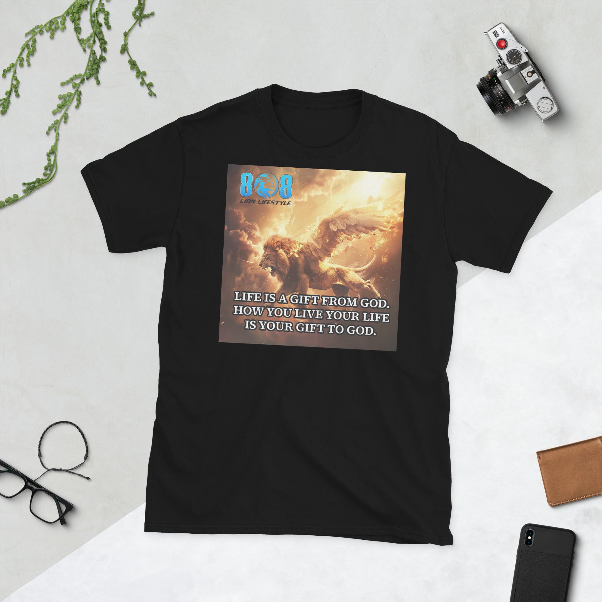 Honor your purpose with the Gift From God T-Shirt, a reminder that life itself is divine. Celebrate blessings in the Life Is a Gift Inspirational Shirt, walk in thankfulness with the Faith and Gratitude Motivational Tee, and embrace devotion through the Christian Living Purpose Quote T-Shirt. Strengthen your journey in the Spiritual Growth Inspirational Graphic Tee. Live with intention—Add to Cart today!