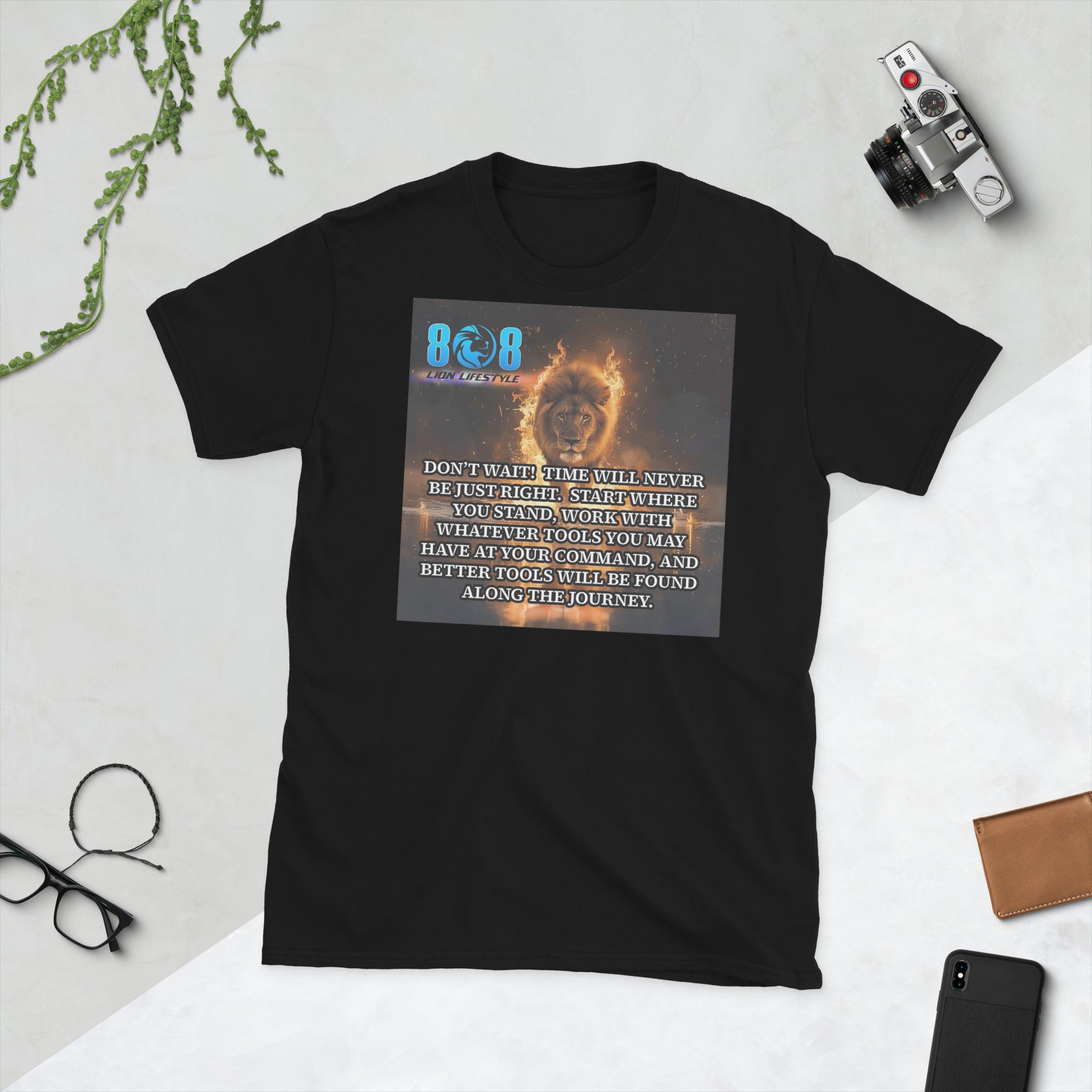 Step into action with our Don’t Wait T-Shirt, a bold reminder that the time to begin is now. This Don’t Wait Inspirational Quote Shirt motivates daily growth, while the Motivational “Start Where You Stand” Tee inspires courage. Designed as an Action Motivational Christian T Shirt Don’t Wait, it also makes the perfect Gift Don’t Wait Apparel for Men & Women. Add to cart today!