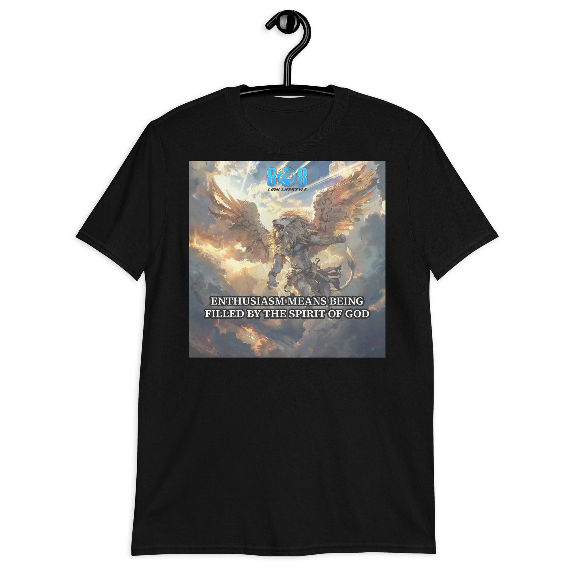 Celebrate divine energy with our Enthusiasm T-Shirt, designed to inspire joy and faith. This Christian Enthusiasm Spirit of God Shirt reminds you to live with passion, while the Faith and Enthusiasm Motivational Tee fuels your spirit. Wear the Inspirational Enthusiasm Filled by God T-Shirt, also a thoughtful Gift Spiritual Enthusiasm Quote Shirt for Men & Women. Add to cart today!