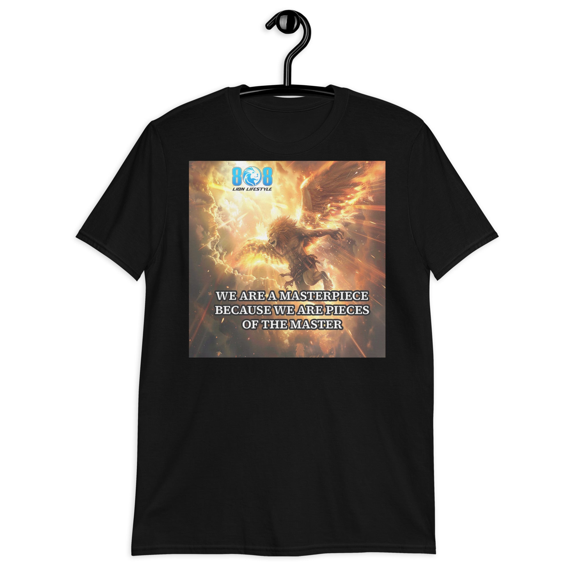 Celebrate your divine worth with the Masterpiece T-Shirt, a bold statement that you are uniquely made. Wear truth proudly with the Pieces Of The Master Motivational Shirt, or show intention in the Created With Purpose Quote Tee. Live inspired through the Faith Inspired Lifestyle T-Shirt and shine in the Divine Design Inspirational Shirt. You are greatness—Add to cart now!